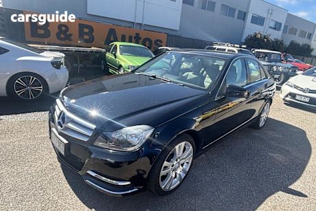 Black 2013 Mercedes-Benz C250 Sedan Avantgarde