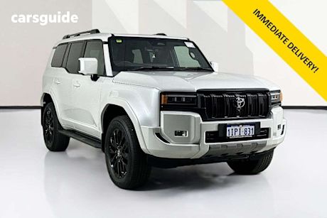 White 2025 Toyota Landcruiser Prado Wagon Kakadu