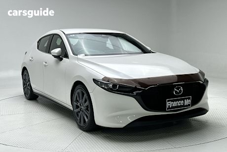 White 2019 Mazda 3 Hatchback G25 Gt