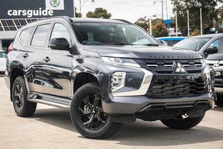 Grey 2025 Mitsubishi Pajero Sport Wagon Gsr (4Wd) 7 Seat