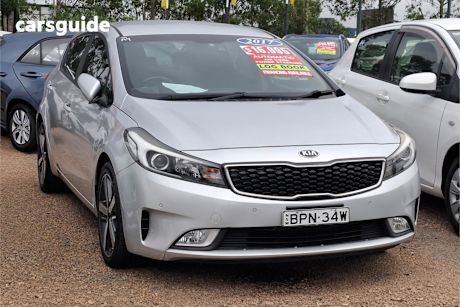 Silver 2017 Kia Cerato Hatchback Sport