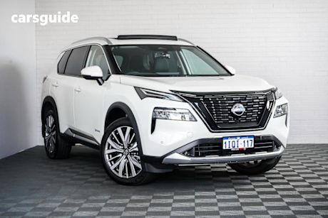 White 2025 Nissan X-Trail Wagon Ti-L (4Wd) E-Power (Hybrid)