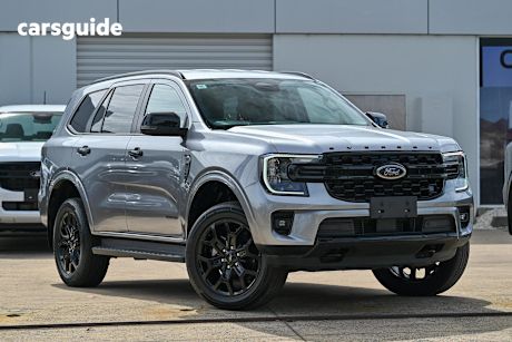 Silver 2023 Ford Everest Wagon Sport (4Wd)