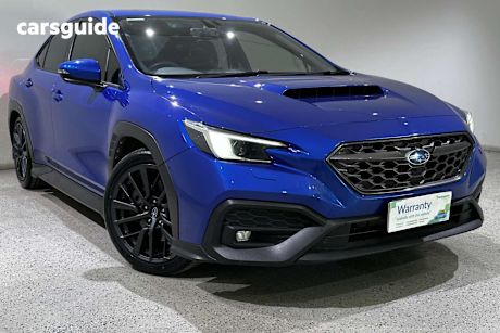 Blue 2022 Subaru WRX Sedan Rs (Awd)