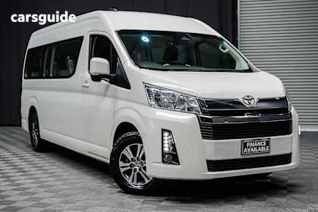 White 2019 Toyota HiAce Bus Commuter Gl (12 Seats)