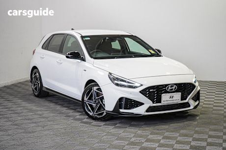White 2024 Hyundai I30 Hatchback N Line Mhev