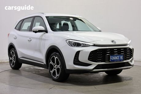 White 2025 MG ZS Wagon Excite