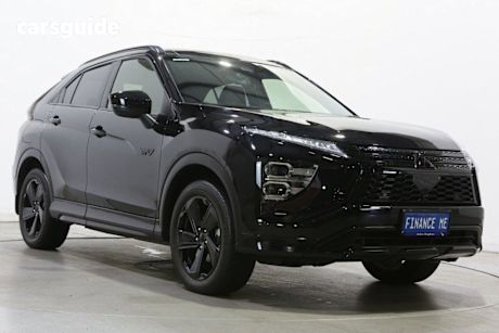 Black 2022 Mitsubishi Eclipse Cross Wagon Exceed Phev