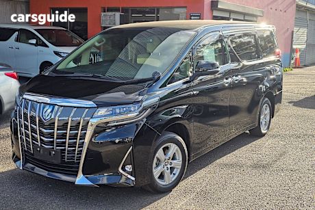 Black 2021 Toyota Alphard SUV S (HYBRID) AYH30W