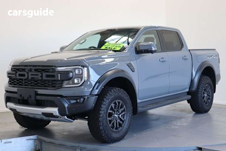 Grey 2022 Ford Ranger Double Cab Pick Up Raptor 3.0 (4X4)