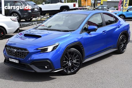 Blue 2024 Subaru WRX Sedan Rs (Awd)