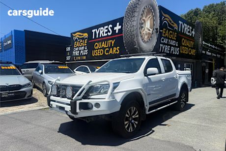 White 2018 Holden Colorado Crew Cab Pickup Ls (4X4) (5Yr)