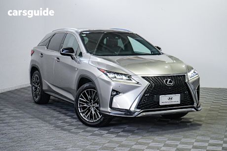 Silver 2018 Lexus RX350 Wagon F Sport