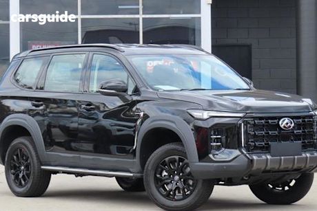 Black 2025 LDV D90 Wagon Executive (4Wd)