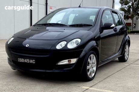 Black 2006 Smart Forfour Hatchback Pulse