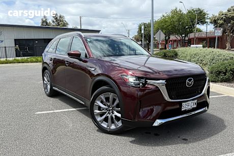 Red 2023 Mazda CX-90 Wagon D50E Touring Mhev