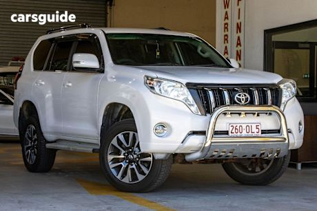 White 2014 Toyota Landcruiser Prado Wagon Gx (4X4)