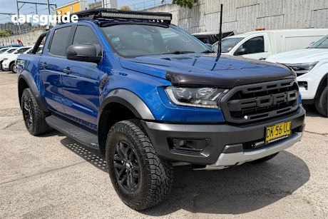 Blue 2019 Ford Ranger Double Cab Pick Up Raptor 2.0 (4X4)