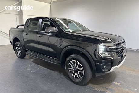 Black 2022 Ford Ranger Double Cab Pick Up Sport 2.0 (4X4)