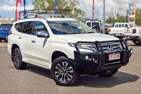 White 2022 Mitsubishi Pajero Sport Wagon Gls (4Wd) 7 Seat