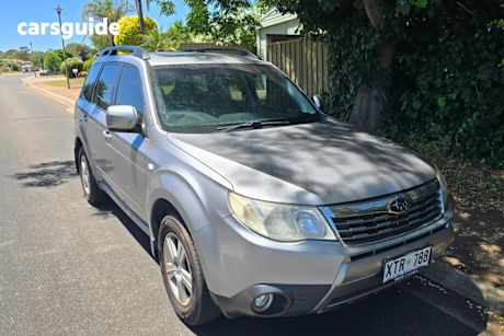 Silver 2008 Subaru Forester Wagon Xs Premium