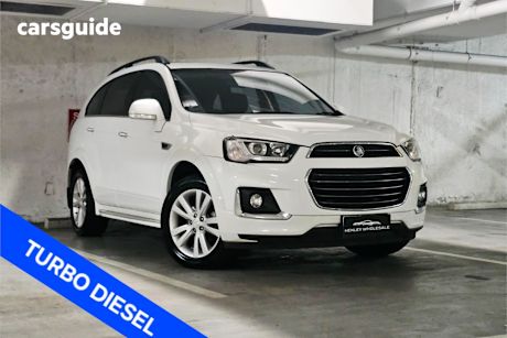 White 2016 Holden Captiva Wagon 7 Lt (Awd)