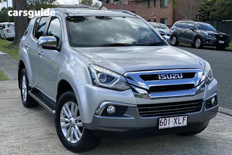 Silver 2017 Isuzu MU-X Wagon Ls-T (4X4)