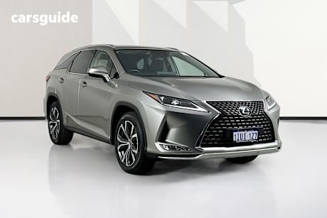 Grey 2021 Lexus RX350L Wagon Luxury + Enhancement Pack