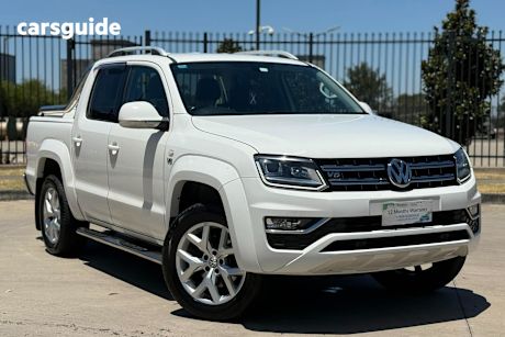 White 2018 Volkswagen Amarok Ute Tray V6 TDI 550 ULTIMATE 2H MY18