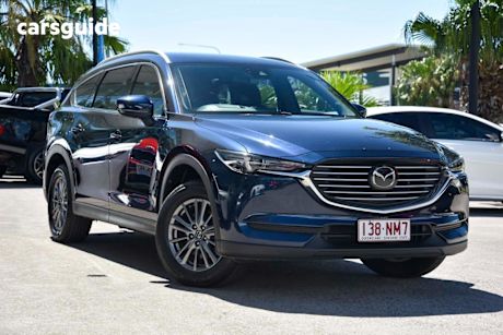 Blue 2018 Mazda CX-8 Wagon Sport (Fwd)
