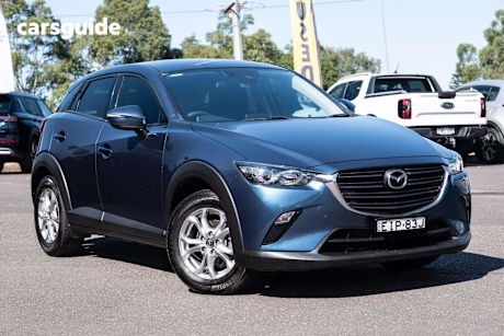 Blue 2020 Mazda CX-3 Wagon Maxx Sport (Fwd)