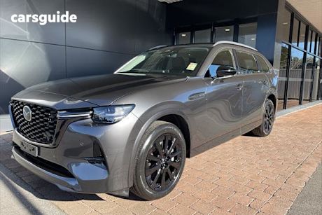 Grey 2025 Mazda CX-80 Wagon G40E Gt