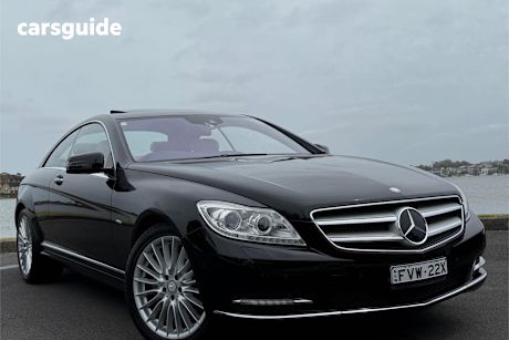 Black 2011 Mercedes-Benz CL500 Coupe