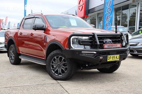 Orange 2022 Ford Ranger Double Cab Pick Up Wildtrak 3.0 (4X4)