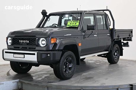 Grey 2025 Toyota Landcruiser Double Cab Chassis Lc79 Gxl + Diff Locks