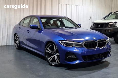 Blue 2019 BMW 330I Sedan M Sport