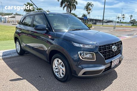 Blue 2021 Hyundai Venue Wagon