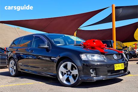 Black 2009 Holden Commodore Sportswagon Ss-V