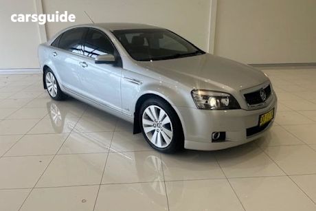 Silver 2011 Holden Caprice Sedan