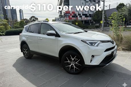 White 2018 Toyota RAV4 Wagon Gxl (4X4)
