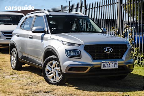 Silver 2019 Hyundai Venue Wagon Active