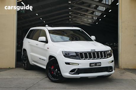 White 2014 Jeep Grand Cherokee Wagon Srt 8 (4X4)