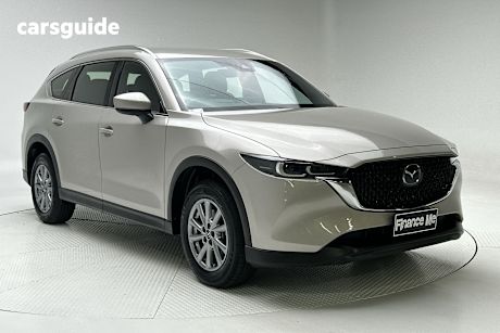 Beige 2023 Mazda CX-8 Wagon G25 Sport (Fwd)