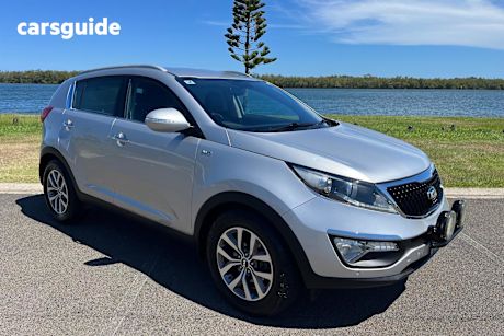 Silver 2014 Kia Sportage Wagon Sli (Awd)