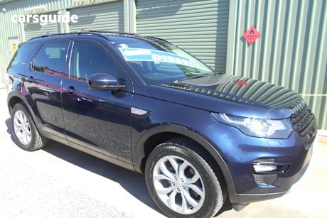 Blue 2017 Land Rover Discovery Sport Wagon Td4 150 Hse 5 Seat