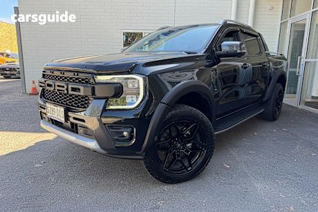 Black 2023 Ford Ranger Double Cab Pick Up Wildtrak 2.0 (4X4)