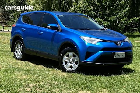 Blue 2017 Toyota RAV4 Wagon Gx (4X4)