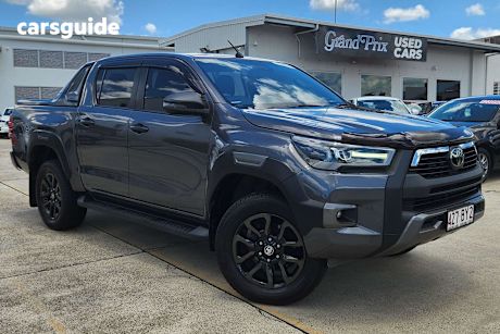 Grey 2021 Toyota Hilux Double Cab Pick Up Rogue (4X4)