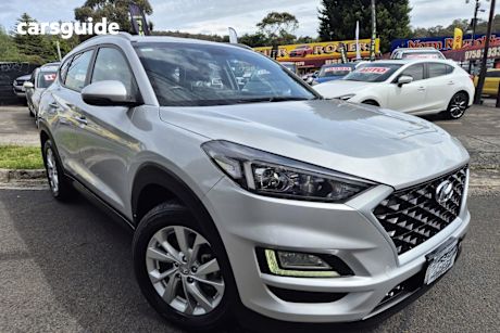 Silver 2019 Hyundai Tucson Wagon Active X (Fwd)