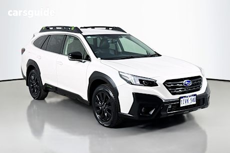 White 2023 Subaru Outback Wagon Awd Sport Xt